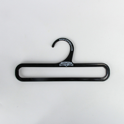 Logo Scarf Black Plastic Hangers feito sob encomenda W17.5cmxH8.5cm