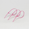 Cintas plásticas de nylon cor-de-rosa da multi finalidade do ISO 200MM x 2,5 milímetros