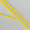 Auto de nylon amarelo das cintas plásticas 3.6mmX250mm da multi finalidade que trava as 66 cintas plásticas de nylon